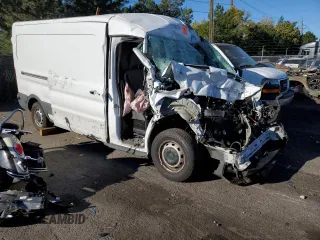 2019 Ford Transit with VIN 1FTYR2CM3KKA48702, listed as a Copart auction lot 72022724 with Not provided miles and Non repairable. Bid and sale history available at DreamBid. Image 4.