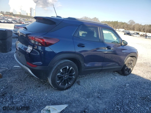 2023 Chevrolet TrailBlazer LT with VIN KL79MPSL0PB118234, listed as a Copart auction lot 41872595 with 34,022 mi miles and Salvage Title. Bid and sale history available at carsss.com. Image 3.