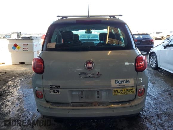 2014 FIAT 500L Easy with VIN ZFBCFABH7EZ020773, listed as a Copart auction lot 44234695 with 147,099 mi miles and Salvage Title. Bid and sale history available at DreamBid. Image 6.