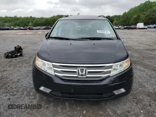 2013 Honda Odyssey EX-L with VIN 5FNRL5H69DB031498, listed as a Copart auction lot 55459745 with 129,773 mi miles and Salvage title. Bid and sale history available at DreamBid. Image 5.