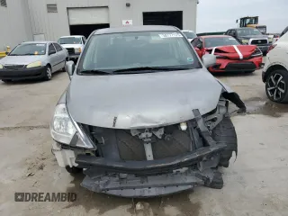 2011 Nissan Versa 1.8 S with VIN 3N1BC1APXBL404305, listed as a Copart auction lot 50777175 with 38,353 mi miles and Salvage Title. Bid and sale history available at carsss.com. Image 5.