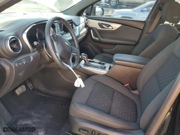 2020 Chevrolet Blazer LT with VIN 3GNKBCR43LS627354, listed as a Copart auction lot 73702294 with 56,036 mi miles and Salvage Title. Bid and sale history available at carsss.com. Image 7.