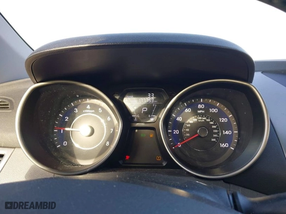 2012 Hyundai Elantra Limited with VIN 5NPDH4AE7CH094753, listed as a IAAI auction lot 41823193 with 177,753 mi miles. Bid and sale history available at carsss.com. Image 7.
