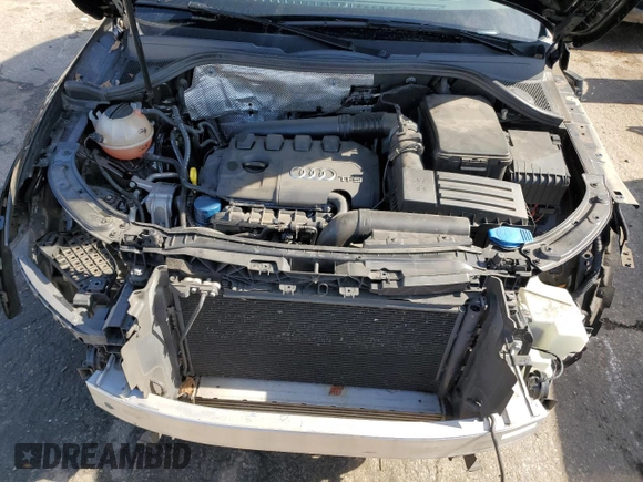 2017 Audi Q3 Premium Plus with VIN WA1HCCFS2HR017114, listed as a Copart auction lot 42201735 with 73,002 mi miles and Salvage title. Bid and sale history available at DreamBid. Image 11.