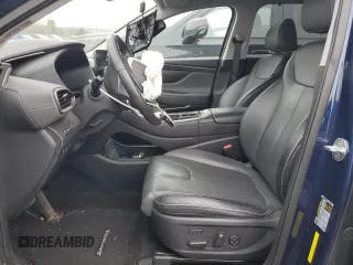 2021 Hyundai Santa Fe Limited with VIN 5NMS4DAL7MH349921, listed as a Copart auction lot 49592725 with 50,541 mi miles and Salvage Title. Bid and sale history available at carsss.com. Image 7.