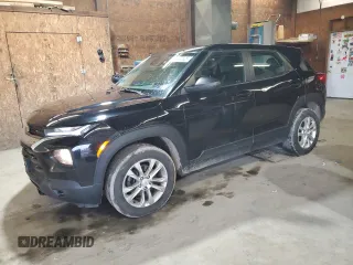 2021 Chevrolet TrailBlazer LS with VIN KL79MNSL9MB153791, listed as a Copart auction lot 52482825 with 127,938 mi miles and Salvage Title. Bid and sale history available at DreamBid. Image 1.
