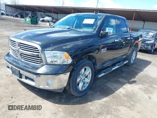 2018 Ram 1500 Big Horn with VIN 3C6RR7LG7JG203096, listed as a IAAI auction lot 41796056 with 110,205 mi miles. Bid and sale history available at carsss.com. Image 17.