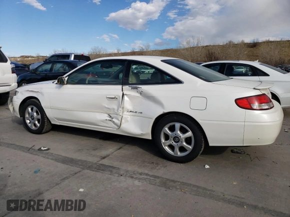1999 Toyota Solara SE with VIN 2T1CF22P8XC220729, listed as a Copart auction lot 50498295 with 118,653 mi miles and Non Repairable. Bid and sale history available at carsss.com. Image 2.