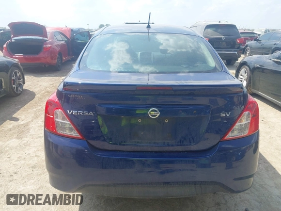2019 Nissan Versa SV with VIN 3N1CN7AP7KL834794, listed as a IAAI auction lot 42338020 with 146,426 mi miles and . Bid and sale history available at DreamBid. Image 16.