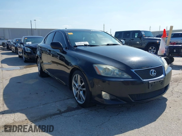 2008 Lexus IS 250 with VIN JTHBK262885061097, listed as a IAAI auction lot 41865094 with 242,449 mi miles. Bid and sale history available at carsss.com. Image 1.