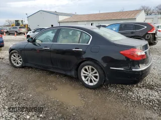 2013 Hyundai Genesis 3.8L with VIN KMHGC4DDXDU216586, listed as a Copart auction lot 46252005 with 166,975 mi miles and Salvage Title. Bid and sale history available at carsss.com. Image 2.