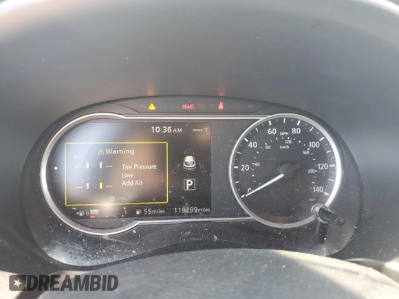 2018 Nissan Kicks SV with VIN 3N1CP5CUXJL513316, listed as a Copart auction lot 58053915 with 119,299 mi miles and Salvage title. Bid and sale history available at DreamBid. Image 9.