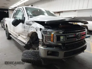 2018 Ford F-150 XL with VIN 1FTFX1E54JKE59814, listed as a IAAI auction lot 42587825 with 56,820 mi miles and . Bid and sale history available at DreamBid. Image 1.