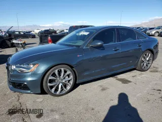 2014 Audi A6 3.0T Prestige with VIN WAUHGAFC8EN032014, listed as a Copart auction lot 49527315 with 116,262 mi miles and Clean Title. Bid and sale history available at carsss.com. Image 1.