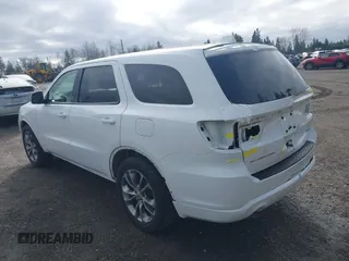 2019 Dodge Durango GT Plus with VIN 1C4RDHDG9KC803201, listed as a IAAI auction lot 41817805 with 81,986 mi miles and . Bid and sale history available at carsss.com. Image 3.