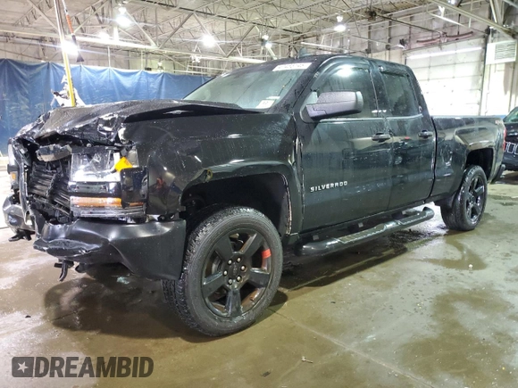 2017 Chevrolet Silverado 1500 Work Truck with VIN 1GCVKNECXHZ311359, listed as a Copart auction lot 47435145 with 60,188 mi miles and Salvage Title. Bid and sale history available at DreamBid. Image 1.