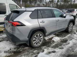 2024 Toyota RAV4 XLE Premium with VIN 2T3A1RFVXRC458826, listed as a Copart auction lot 41508165 with 22,498 mi miles and Salvage Title. Bid and sale history available at carsss.com. Image 3.
