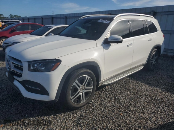 2020 Mercedes-Benz GLS 450 with VIN 4JGFF5KEXLA117450, listed as a Copart auction lot 76022194 with 18,376 mi miles and Salvage Title. Bid and sale history available at DreamBid. Image 1.