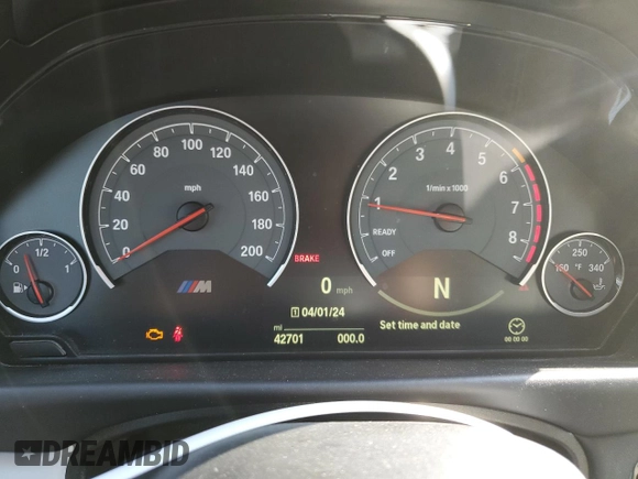 2015 BMW M4 with VIN WBS3R9C55FK330009, listed as a Copart auction lot 75865514 with 42,071 mi miles and Clean Title. Bid and sale history available at carsss.com. Image 9.