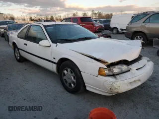 1995 Ford Thunderbird LX with VIN 1FALP62W3SH119037, listed as a Copart auction lot 41517485 with 164,133 mi miles and Salvage Title. Bid and sale history available at carsss.com. Image 4.