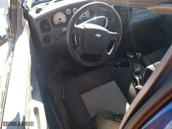 2008 Ford Ranger XL with VIN 1FTYR14U68PA29646, listed as a Copart auction lot 45421145 with 123,297 mi miles and Salvage Title. Bid and sale history available at carsss.com. Image 8.