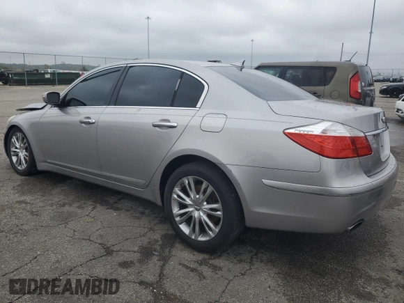 2011 Hyundai Genesis with VIN KMHGC4DF4BU115882, listed as a Copart auction lot 73282404 with 104,797 mi miles and Salvage Title. Bid and sale history available at carsss.com. Image 2.