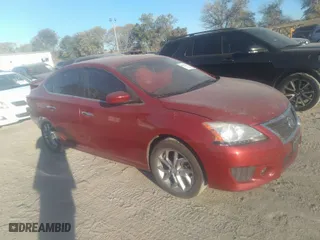 2013 Nissan Sentra SR with VIN 3N1AB7AP5DL757314, listed as a IAAI auction lot 40597847 with 200,199 mi miles. Bid and sale history available at carsss.com. Image 1.