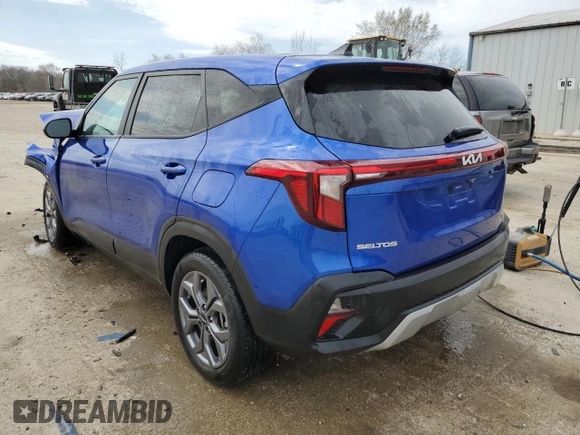 2024 Kia Seltos LX with VIN KNDEPCAA0R7647206, listed as a Copart auction lot 51058975 with 15,754 mi miles and Salvage title. Bid and sale history available at DreamBid. Image 2.