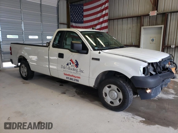 2008 Ford F-150 XL с VIN 1FTRF122X8KC95392, выставлен на аукционе Copart как лот 54718194 с пробегом 142 846 миль миль и Списание • Salvage title. История ставок и продаж доступна на DreamBid. Изображение 4.