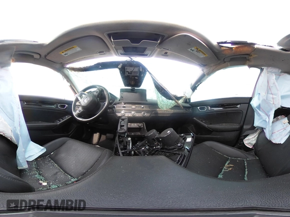 2023 Honda Civic Touring z VIN 2HGFE1F90PH309059, wystawiony jako IAAI lot #42146353 z przebiegiem Nie podano mil oraz . Historia ofert i sprzedaży dostępna na DreamBid. Obrazek 18.