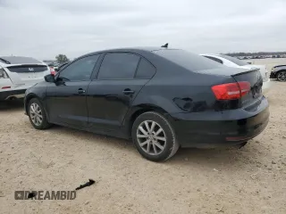 2015 Volkswagen Jetta Sedan 1.8T SE w/Connectivity with VIN 3VWD07AJXFM307406, listed as a Copart auction lot 46159295 with 125,168 mi miles and Salvage Title. Bid and sale history available at carsss.com. Image 2.