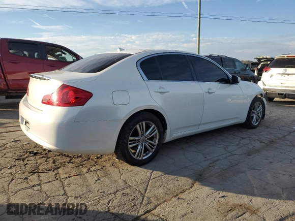 2015 Infiniti Q40 with VIN JN1CV6AP5FM502505, listed as a Copart auction lot 81280014 with 99,606 mi miles and Salvage Title. Bid and sale history available at DreamBid. Image 3.
