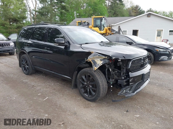 2017 Dodge Durango GT z VIN 1C4RDJDG9HC921569, wystawiony jako IAAI lot #42156202 z przebiegiem 125 098 mil mil oraz . Historia ofert i sprzedaży dostępna na DreamBid. Obrazek 1.