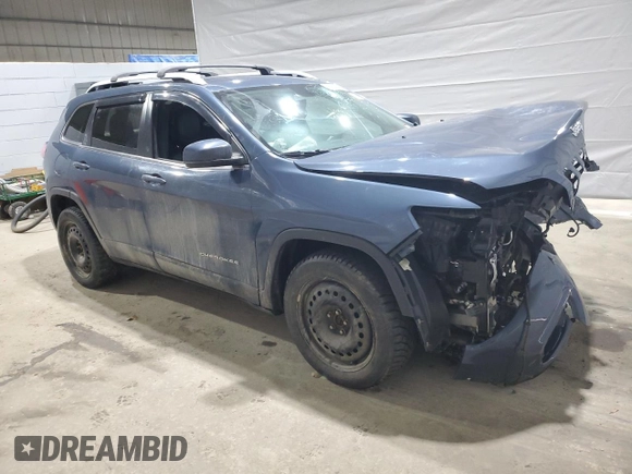 2020 Jeep Cherokee Limited with VIN 1C4PJMDN6LD539261, listed as a Copart auction lot 52587635 with Not provided miles and Salvage title. Bid and sale history available at DreamBid. Image 4.
