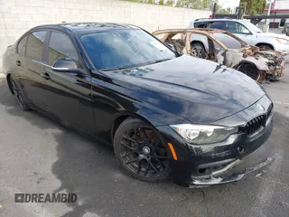 2016 BMW 3 Series 320i with VIN WBA8E1G52GNU11325, listed as a IAAI auction lot 42058241 with 104,596 mi miles and . Bid and sale history available at carsss.com. Image 1.