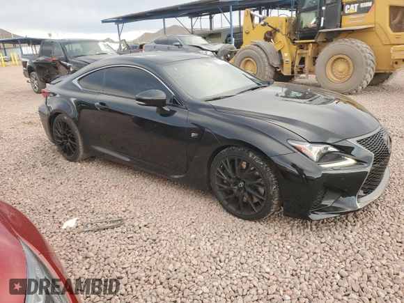 2016 Lexus RC F with VIN JTHHP5BC1G5005755, listed as a Copart auction lot 79686404 with 58,085 mi miles and Salvage Title. Bid and sale history available at carsss.com. Image 4.