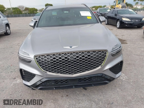 2023 Genesis GV70 Sport with VIN KMUMCDTC1PU098851, listed as a IAAI auction lot 41864774 with 15,016 mi miles and . Bid and sale history available at DreamBid. Image 12.