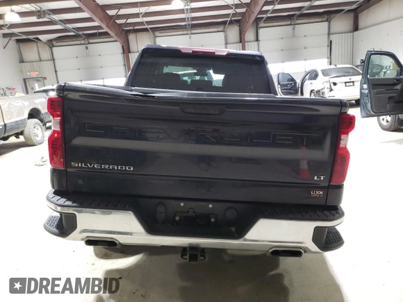 2022 Chevrolet Silverado 1500 LT with VIN 1GCUDDED7NZ605127, listed as a Copart auction lot 46609705 with 78,212 mi miles and Salvage Title. Bid and sale history available at DreamBid. Image 6.