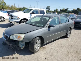 2007 Chevrolet Malibu LTZ with VIN 1G1ZU57N47F283495, listed as a Copart auction lot 75436414 with 176,977 mi miles and Salvage Title. Bid and sale history available at carsss.com. Image 1.