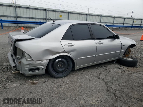 2002 Lexus IS 300/350 z VIN JTHBD192020038109, wystawiony jako Copart lot #43072175 z przebiegiem 110 904 mil mil oraz Szkoda całkowita • Salvage title. Historia ofert i sprzedaży dostępna na DreamBid. Obrazek 3.