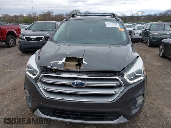 2017 Ford Escape SE with VIN 1FMCU0GD9HUE90819, listed as a IAAI auction lot 41837745 with 123,543 mi miles. Bid and sale history available at carsss.com. Image 6.