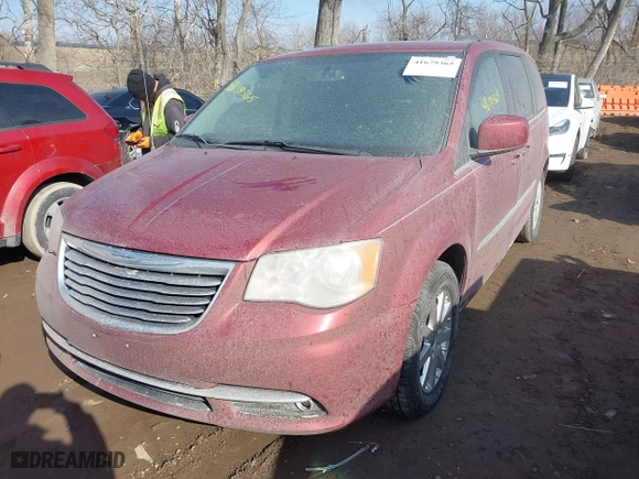 2013 Chrysler Town & Country Touring with VIN 2C4RC1BG0DR684199, listed as a IAAI auction lot 41679365 with 115,607 mi miles. Bid and sale history available at carsss.com. Image 17.