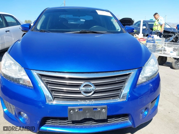 2015 Nissan Sentra S with VIN 3N1AB7AP6FY232073, listed as a IAAI auction lot 41667648 with 149,764 mi miles. Bid and sale history available at carsss.com. Image 12.
