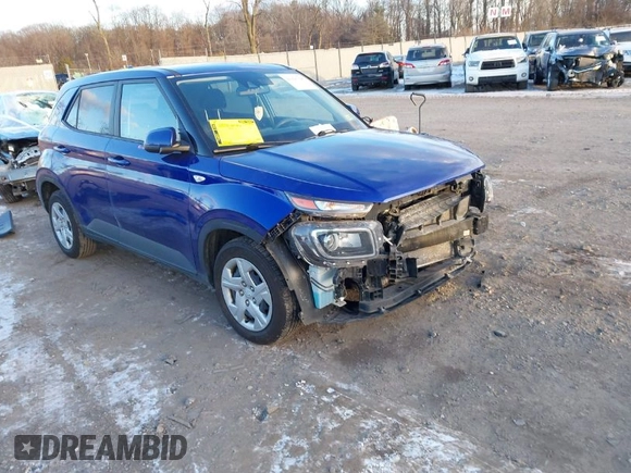 2020 Hyundai Venue SE with VIN KMHRB8A30LU015163, listed as a IAAI auction lot 41293346 with 68,829 mi miles and . Bid and sale history available at DreamBid. Image 1.