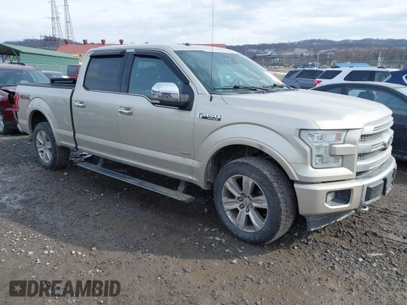2017 Ford F-150 XL with VIN 1FTFW1EGXHFA72921, listed as a IAAI auction lot 41421501 with 93,040 mi miles. Bid and sale history available at carsss.com. Image 1.