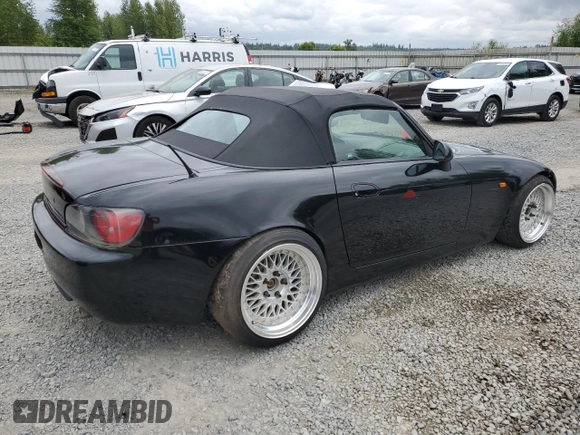 2000 Honda S2000 с VIN JHMAP1143YT008383, выставлен на аукционе Copart как лот 56926725 с пробегом 110 162 миль миль и Чистый • Clean title. История ставок и продаж доступна на DreamBid. Изображение 3.
