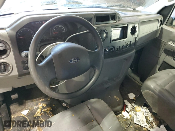 2013 Ford Econoline Passenger XL with VIN 1FBNE3BL0DDB34493, listed as a Copart auction lot 74630174 with Not Provided miles and Salvage Title. Bid and sale history available at DreamBid. Image 8.