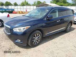 2015 Infiniti QX60 with VIN 5N1AL0MMXFC554836, listed as a IAAI auction lot 42435050 with 115,225 mi miles and . Bid and sale history available at DreamBid. Image 18.