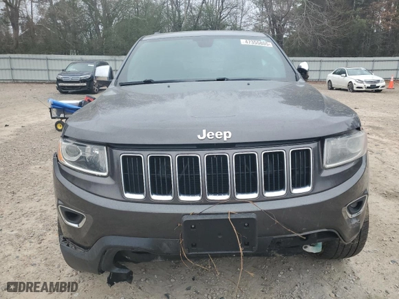 2016 Jeep Grand Cherokee Limited 75th Anniversary with VIN 1C4RJFBT1GC384930, listed as a Copart auction lot 47355805 with 133,816 mi miles and Salvage Title. Bid and sale history available at carsss.com. Image 5.