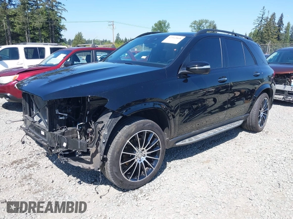 2023 Mercedes-Benz GLE 350 with VIN 4JGFB4KB9PA918081, listed as a IAAI auction lot 42162868 with 12,308 mi miles and . Bid and sale history available at DreamBid. Image 18.